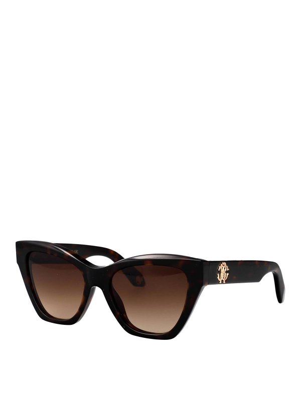 ROBERTO CAVALLI: Lunettes de soleil online - Lunettes De Soleil - Marron