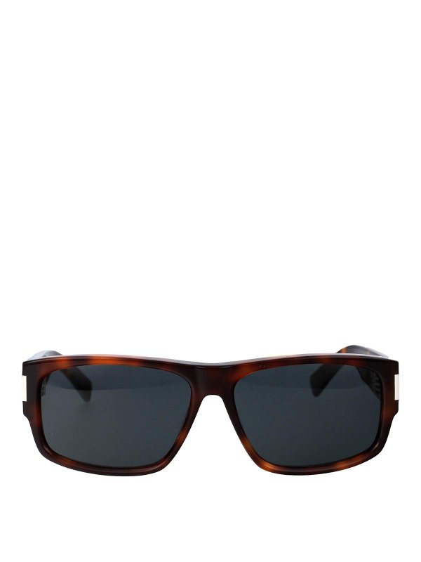 SAINT LAURENT: サングラス - サングラス - ブラウン