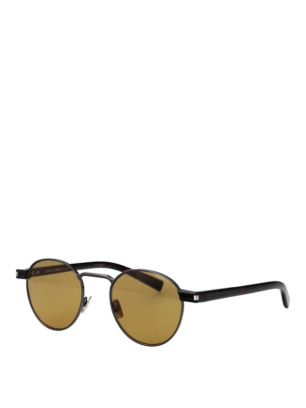 SAINT LAURENT: Lunettes de soleil online - Lunettes De Soleil - Argent