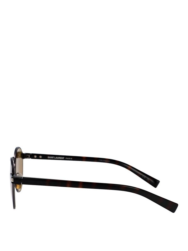 The Best Shops SAINT LAURENT: Lunettes de soleil - Lunettes De Soleil - Argent