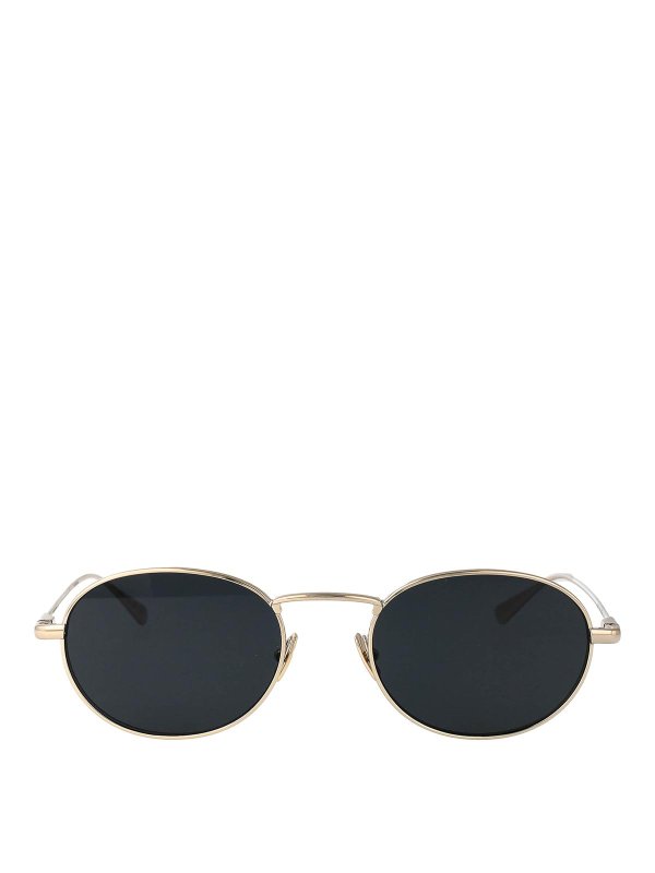 SAINT LAURENT: Sonnenbrillen - Sonnenbrille - Gold