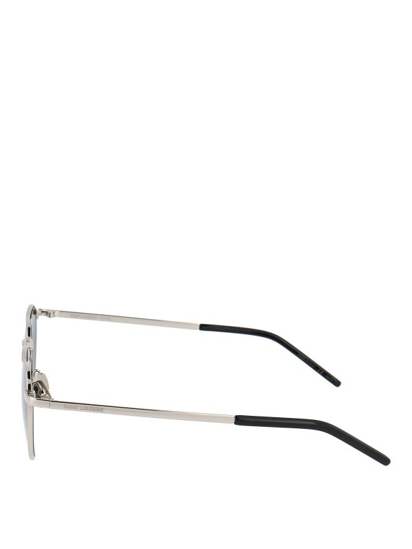 The Best Shops SAINT LAURENT: サングラス - サングラス - 銀