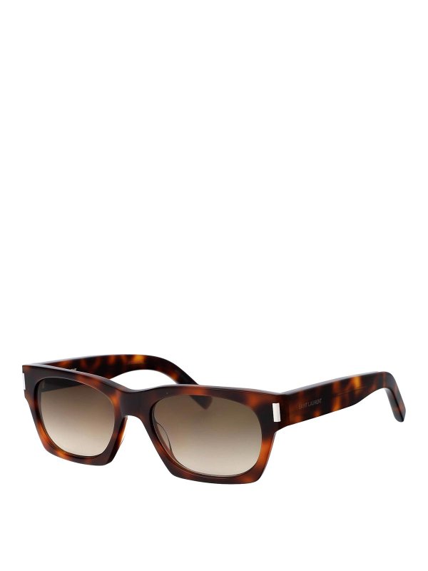 SAINT LAURENT: Lunettes de soleil online - Lunettes De Soleil - Marron