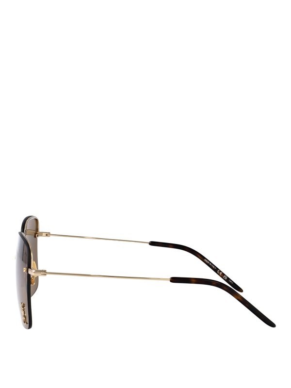 The Best Shops SAINT LAURENT: Sonnenbrillen - Sonnenbrille - Gold