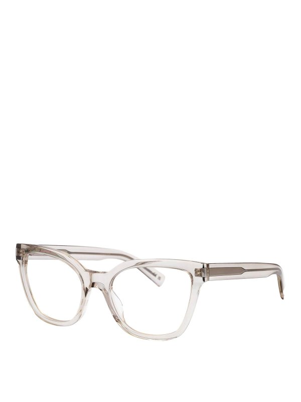 SAINT LAURENT: Lunettes de soleil online - Lunettes De Soleil - Beige
