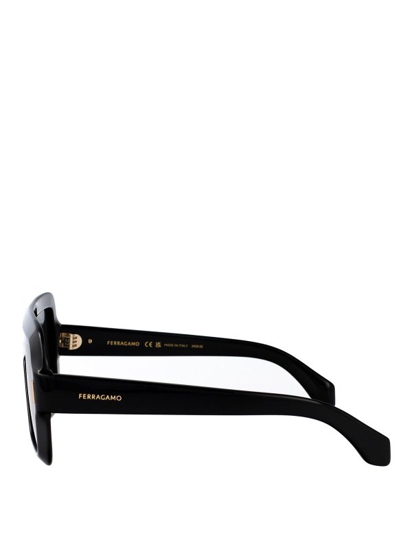 The Best Shops FERRAGAMO: サングラス - サングラス - 黒