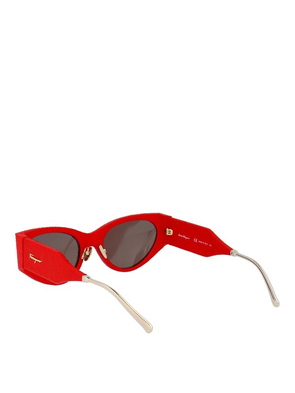 Sonnenbrille - Rot shop online: FERRAGAMO