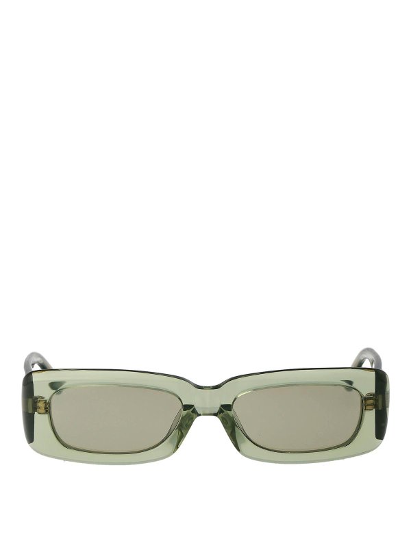 The Attico: Gafas de sol - Gafas De Sol - Verde