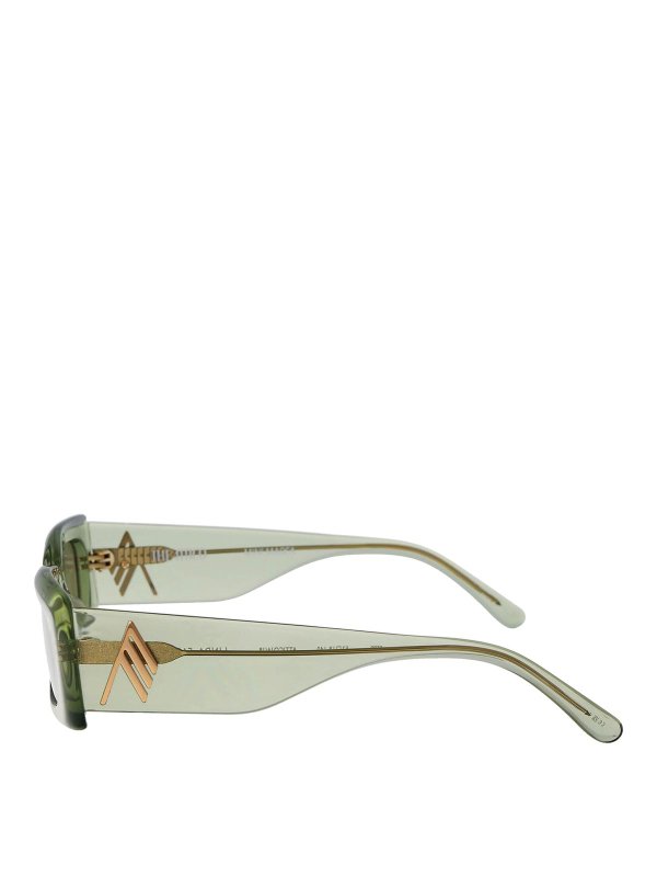 The Best Shops The Attico: Gafas de sol - Gafas De Sol - Verde