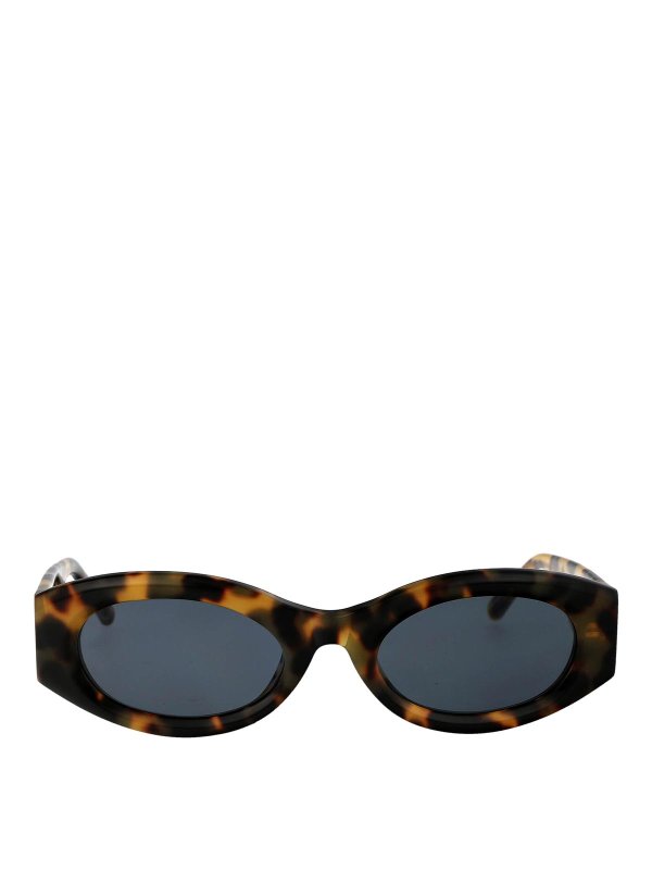 The Attico: サングラス - サングラス - ブラウン