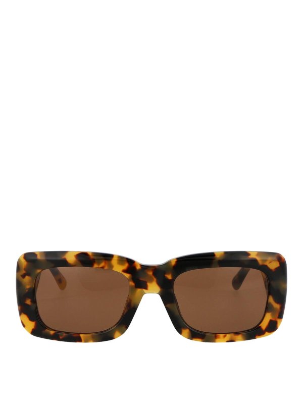 The Attico: サングラス - サングラス - ブラウン