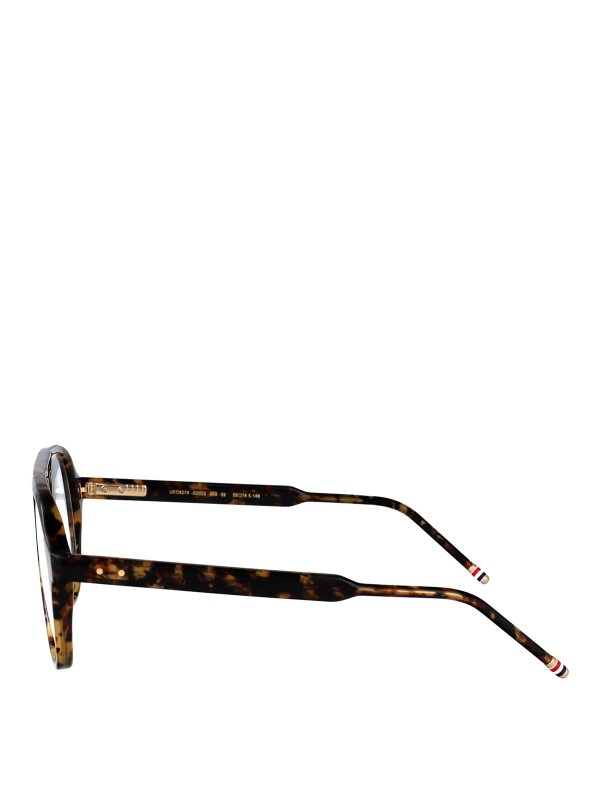 The Best Shops THOM BROWNE: Sonnenbrillen - Sonnenbrille - Braun