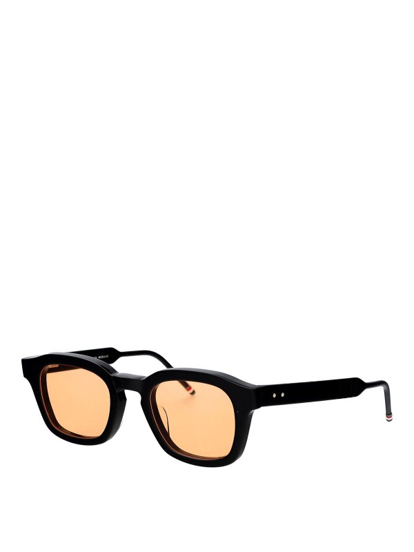 THOM BROWNE: Lunettes de soleil online - Lunettes De Soleil - Noir