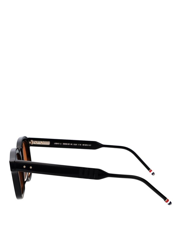 The Best Shops THOM BROWNE: Lunettes de soleil - Lunettes De Soleil - Noir
