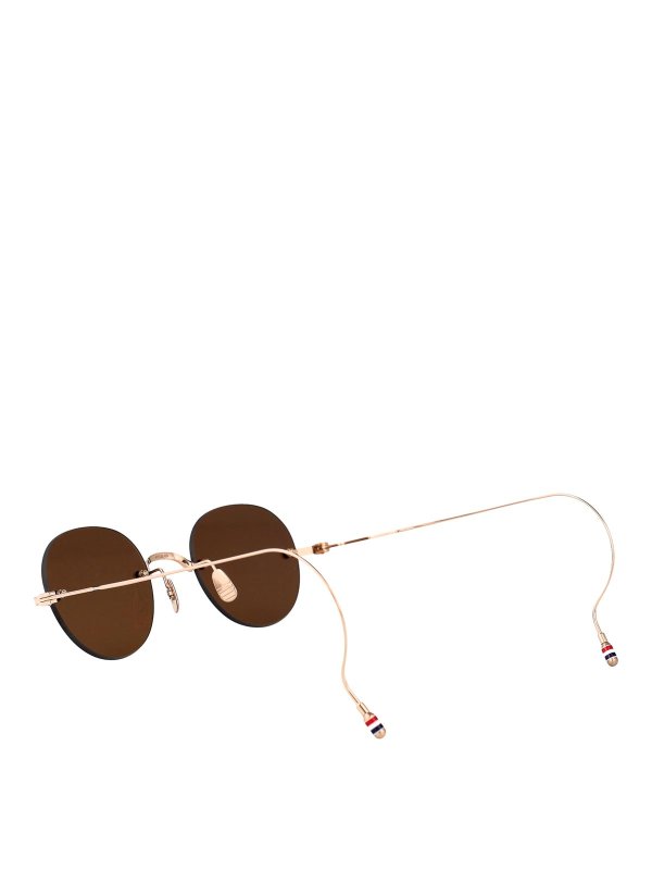 Gafas De Sol - Dorado shop online: THOM BROWNE