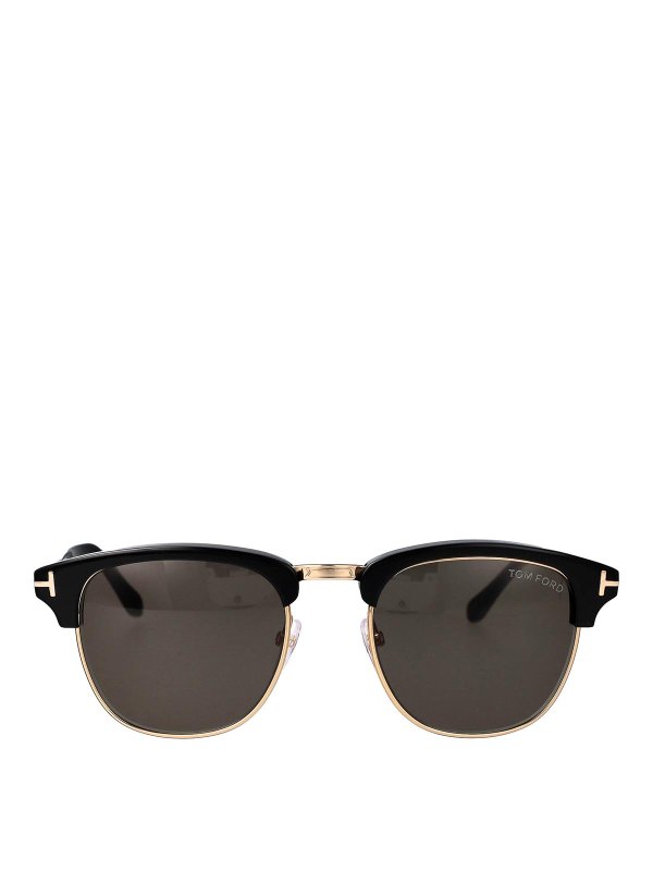 TOM FORD: サングラス - サングラス - 黒