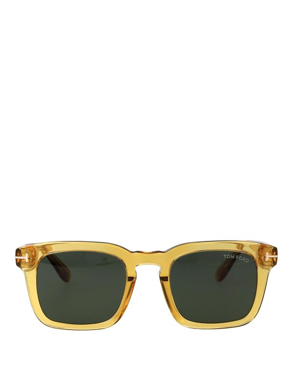 TOM FORD: Gafas de sol - Gafas De Sol - Amarillo