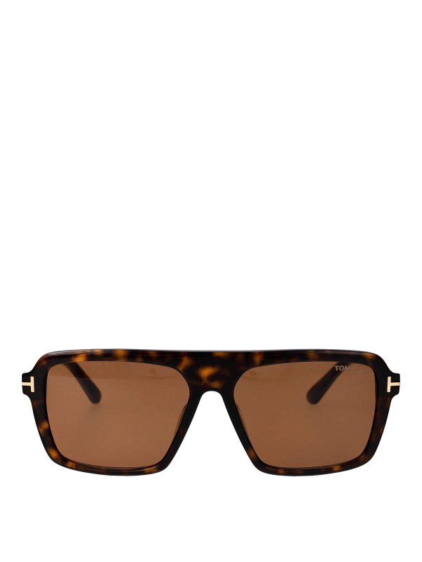 TOM FORD: Sonnenbrillen - Sonnenbrille - Braun