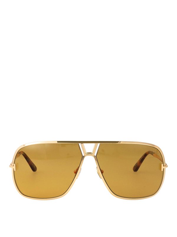 TOM FORD: サングラス - サングラス - 金