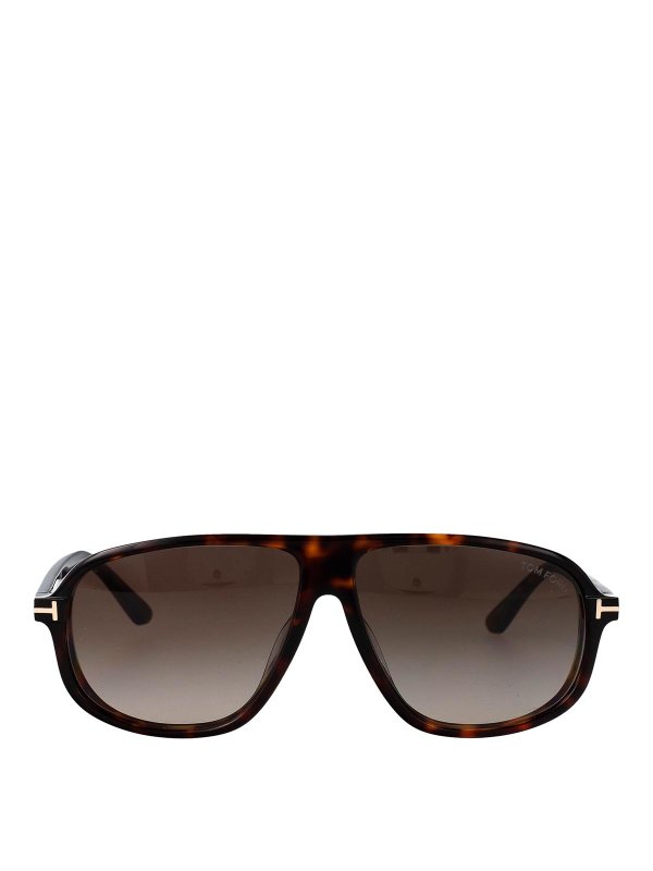 TOM FORD: Lunettes de soleil - Lunettes De Soleil - Marron