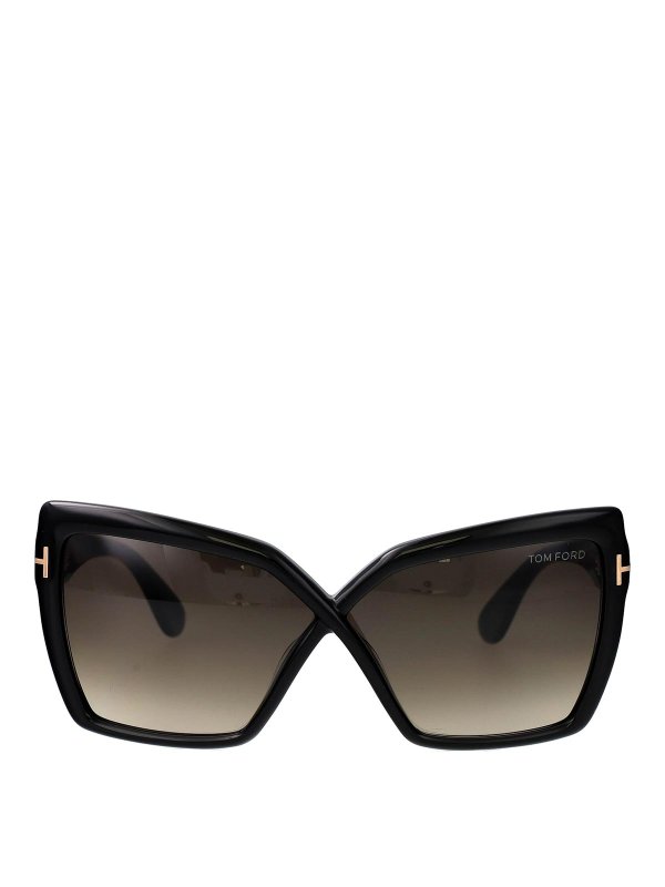 TOM FORD: サングラス - サングラス - 黒