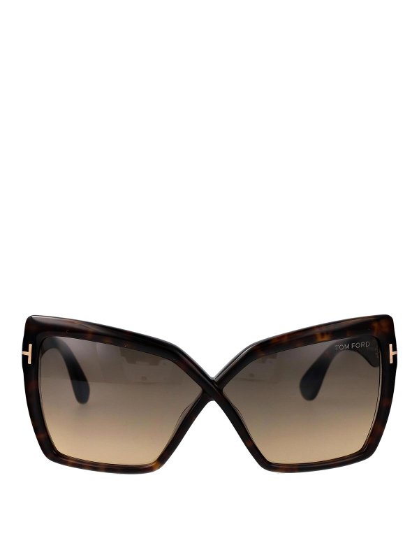 TOM FORD: Sonnenbrillen - Sonnenbrille - Braun