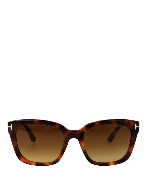 TOM FORD: サングラス - サングラス - ブラウン