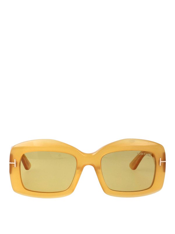 TOM FORD: サングラス - サングラス - イエロー