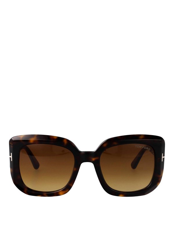 TOM FORD: Lunettes de soleil - Lunettes De Soleil - Marron