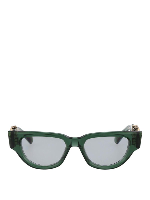 VALENTINO GARAVANI: サングラス - サングラス - 緑