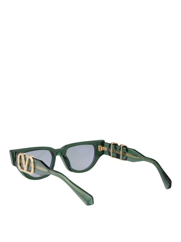 サングラス - 緑 shop online: VALENTINO GARAVANI