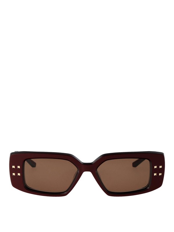 VALENTINO GARAVANI: Sonnenbrillen - Sonnenbrille - Rot