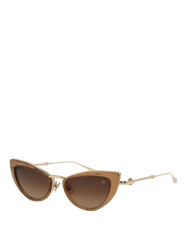 VALENTINO GARAVANI: Sonnenbrillen online - Sonnenbrille - Gold