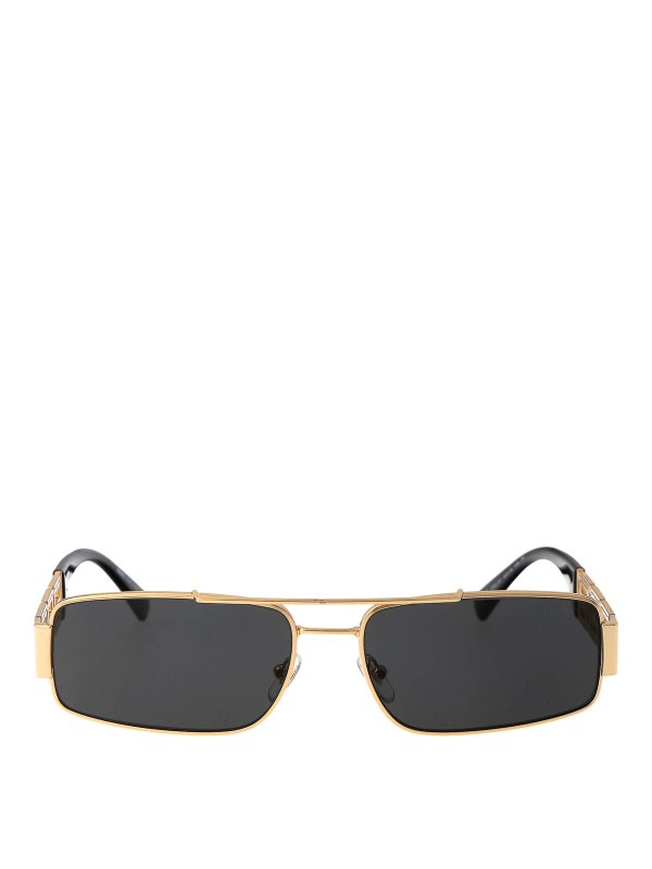 VERSACE: サングラス - サングラス - 金