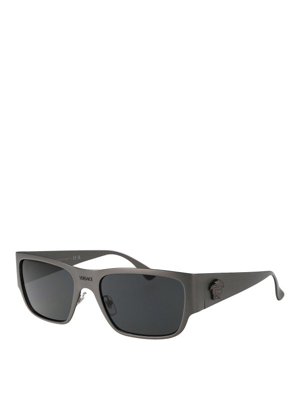 VERSACE: Lunettes de soleil online - Lunettes De Soleil - Gris