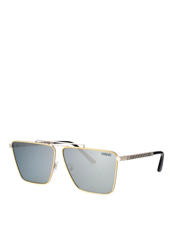 VERSACE: Gafas de sol online - Gafas De Sol - Dorado