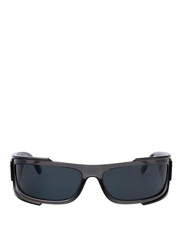 VERSACE: Lunettes de soleil - Lunettes De Soleil - Gris