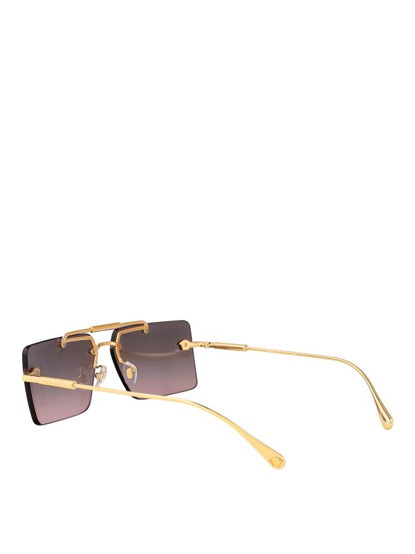 Lunettes De Soleil - Or shop online: VERSACE