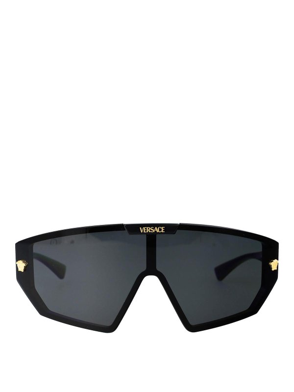 VERSACE: Sonnenbrillen - Sonnenbrille - Schwarz
