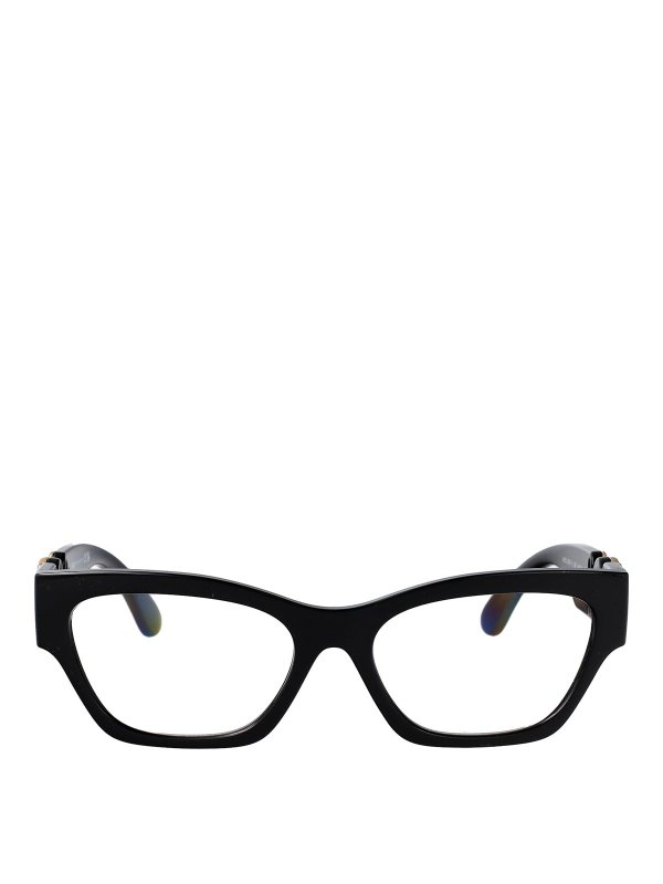 VERSACE: Sonnenbrillen - Sonnenbrille - Schwarz