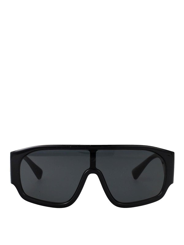 VERSACE: Sonnenbrillen - Sonnenbrille - Schwarz