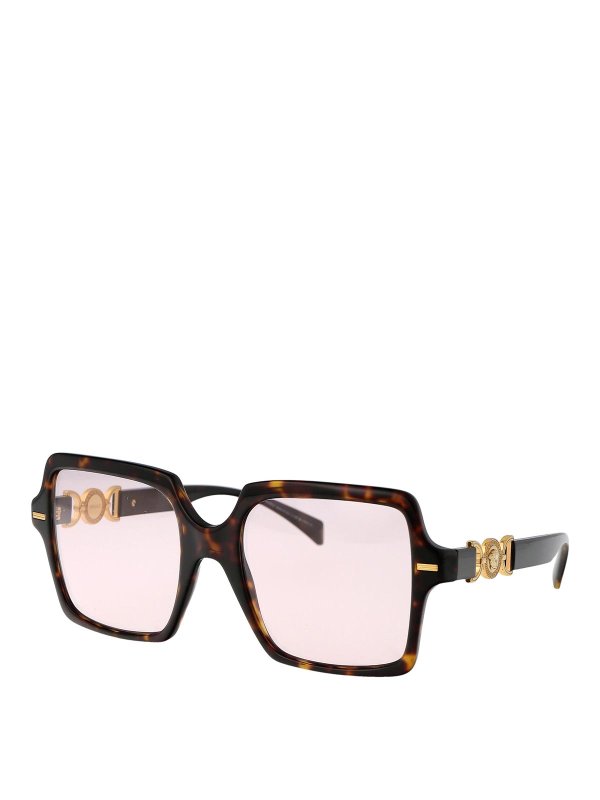 VERSACE: サングラス online - サングラス - ブラウン