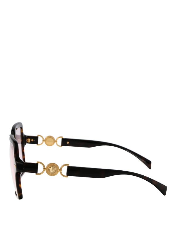 The Best Shops VERSACE: サングラス - サングラス - ブラウン