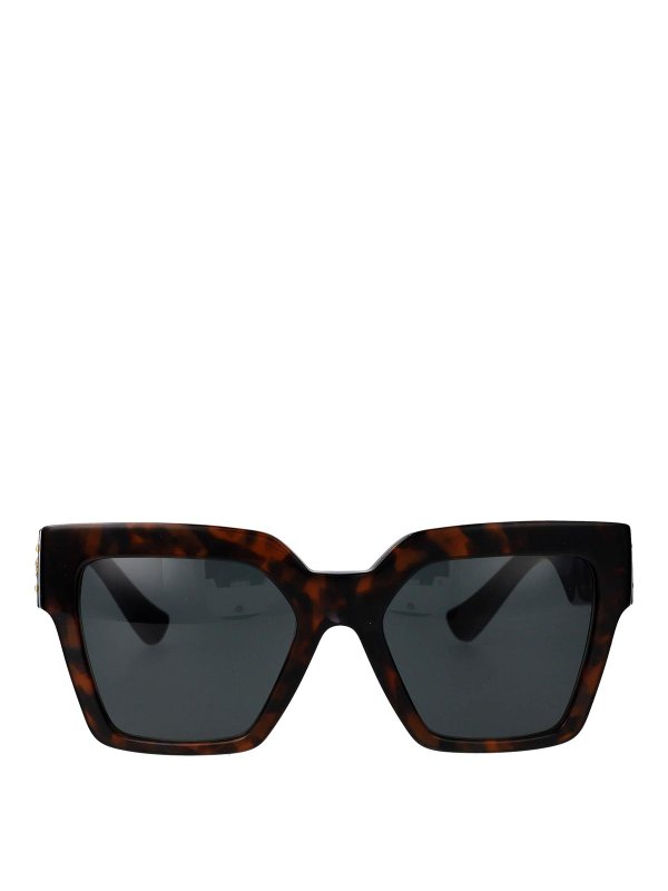 VERSACE: サングラス - サングラス - ブラウン