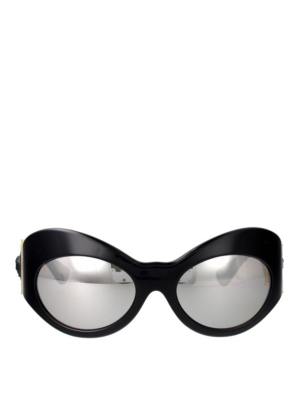 VERSACE: Sonnenbrillen - Sonnenbrille - Schwarz