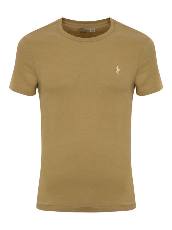POLO RALPH LAUREN: T-shirts - T-Shirt - Braun