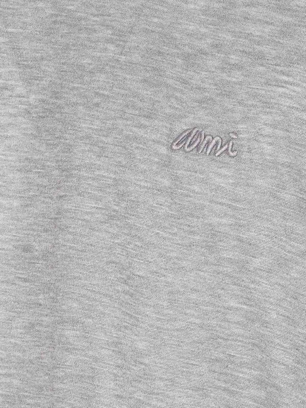 The Best Shops AMI PARIS: t-shirt - Ami Logo T-Shirt
