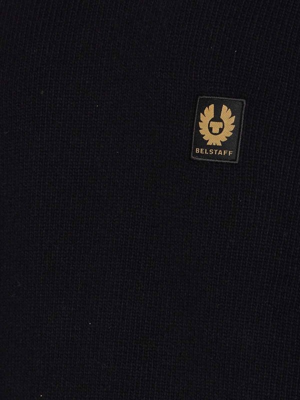 The Best Shops BELSTAFF: crew necks - Logo Watch Sweater