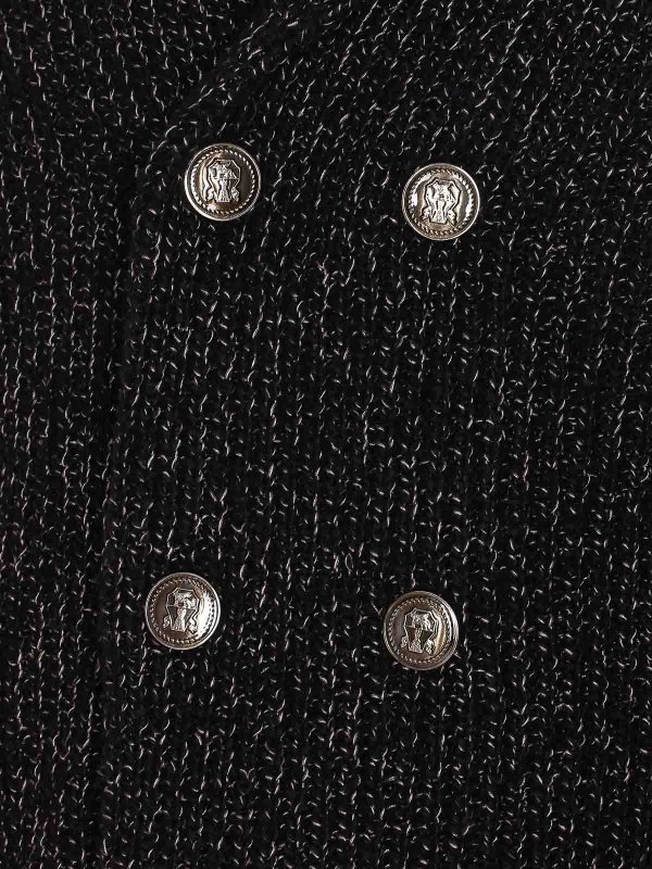 The Best Shops BRUNELLO CUCINELLI: cardigans - Black And Beige Cardigan
