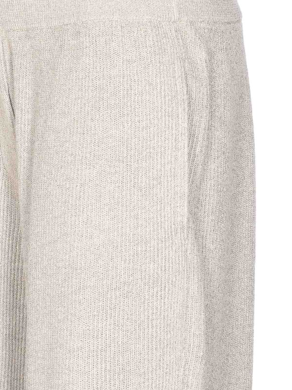 The Best Shops BRUNELLO CUCINELLI: casual trousers - Vanise Sparkling Knitted Trousers